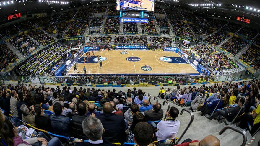 Imagen del Arena durante el Barcelona-Valencia de la Copa de 2015.