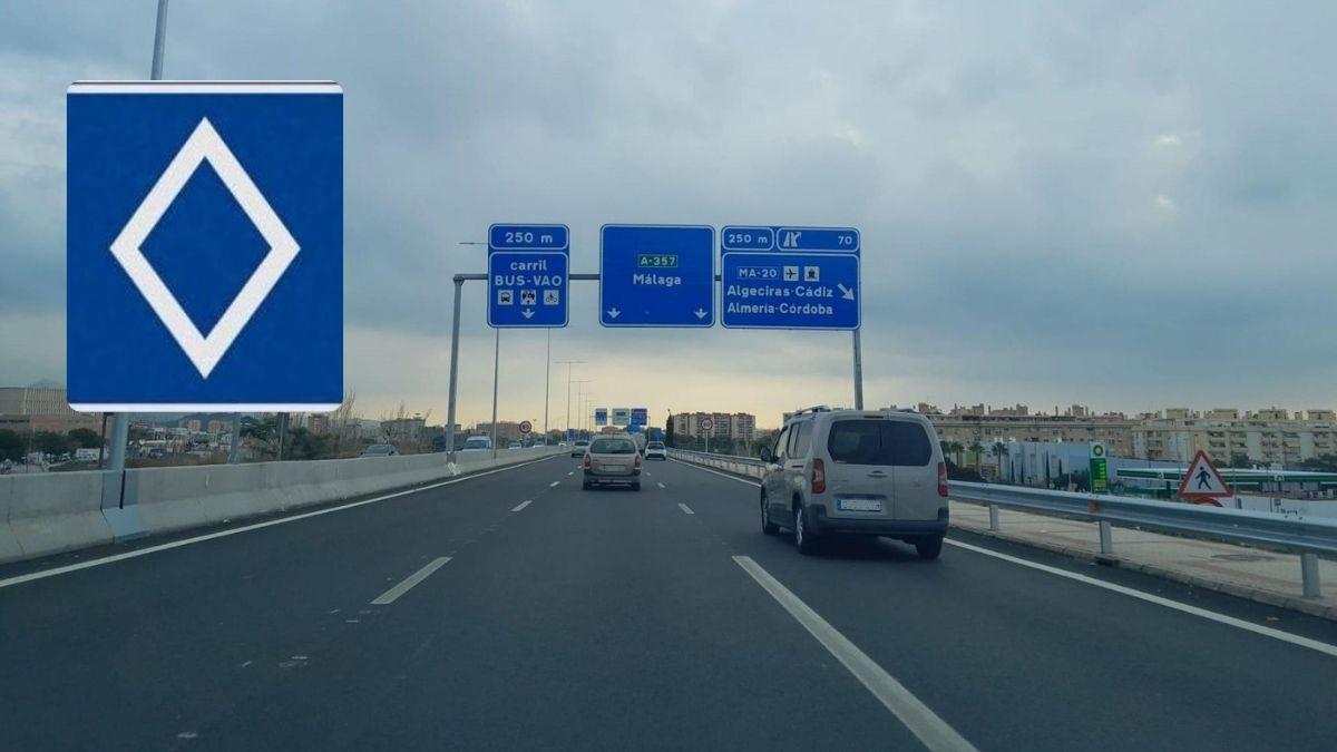 Aviso de la DGT para los conductores malagueños: se enfrentan a multas de 200 euros si no respetan esta nueva señal en la carretera