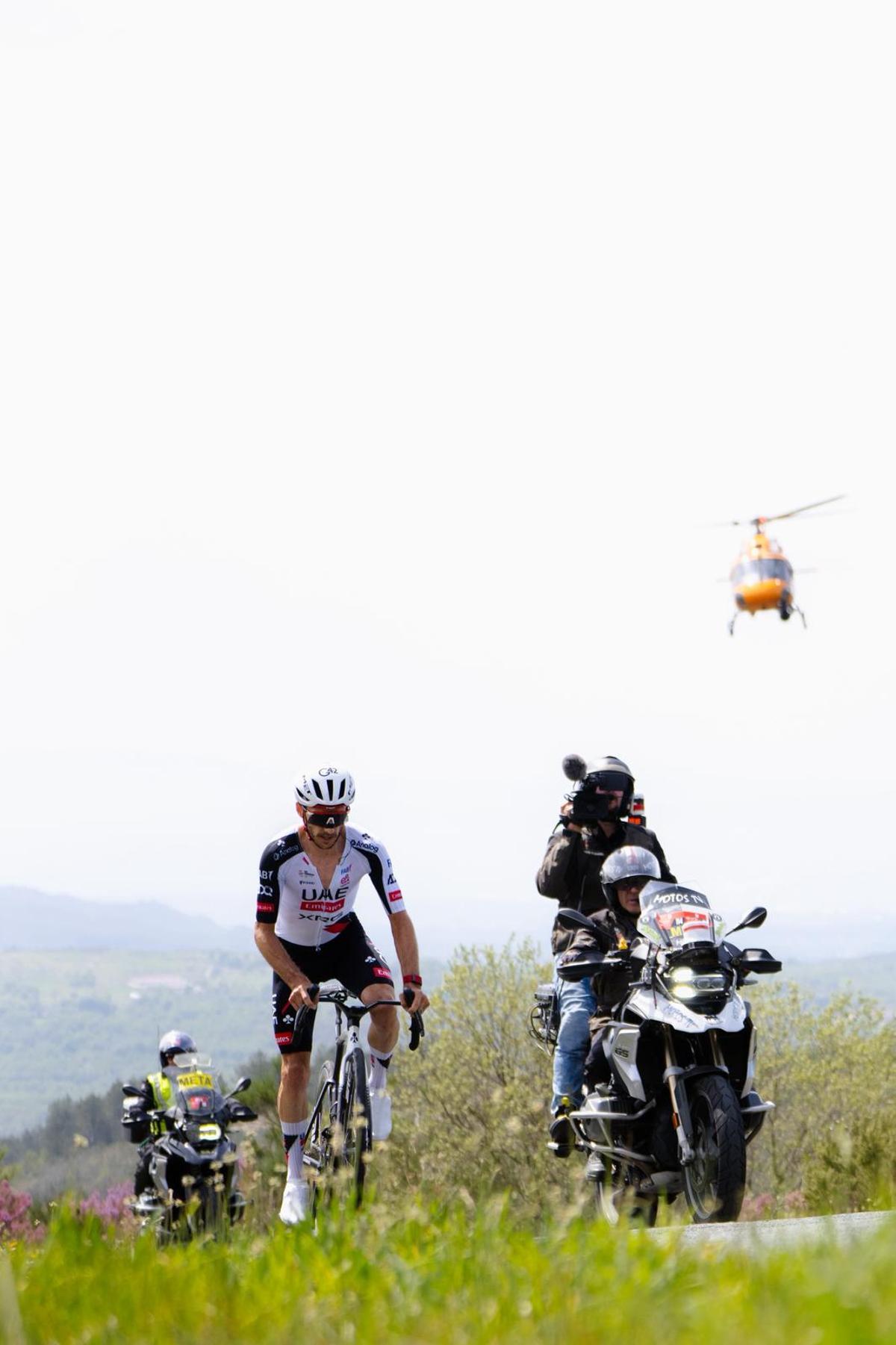 Simon Yates, tras su ataque en O Gran Camiño.