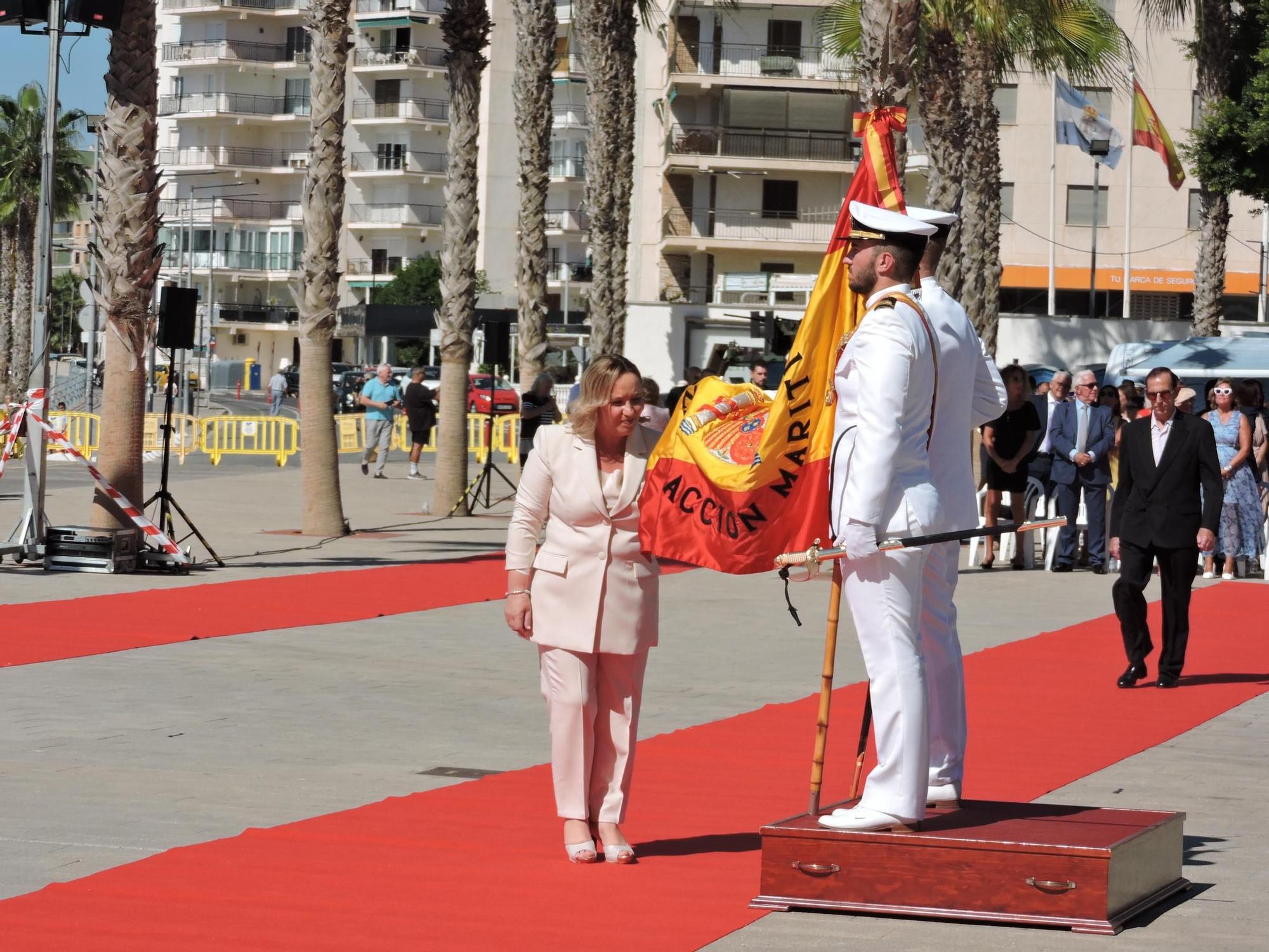 Jura de Bandera para personal civil en Águilas