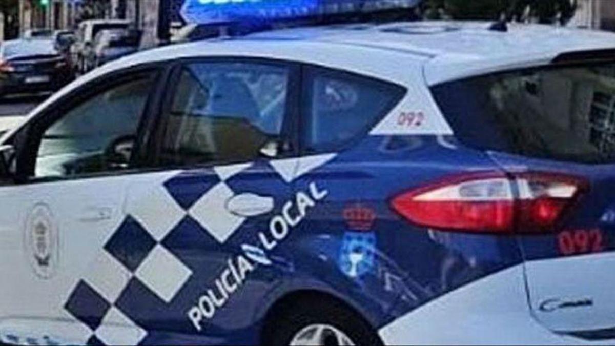 Un vehículo de la Policía Local