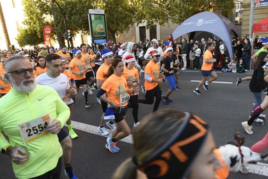 La San Silvestre 2025 en Murcia, en fotografías