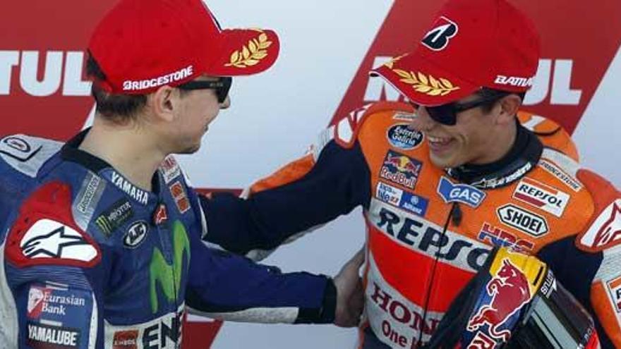 Márquez: &quot;No se podía mejorar el tiempo de Lorenzo&quot;