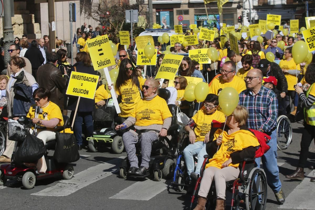 FOTOGALERÍA / Marcha por las enfermedades raras