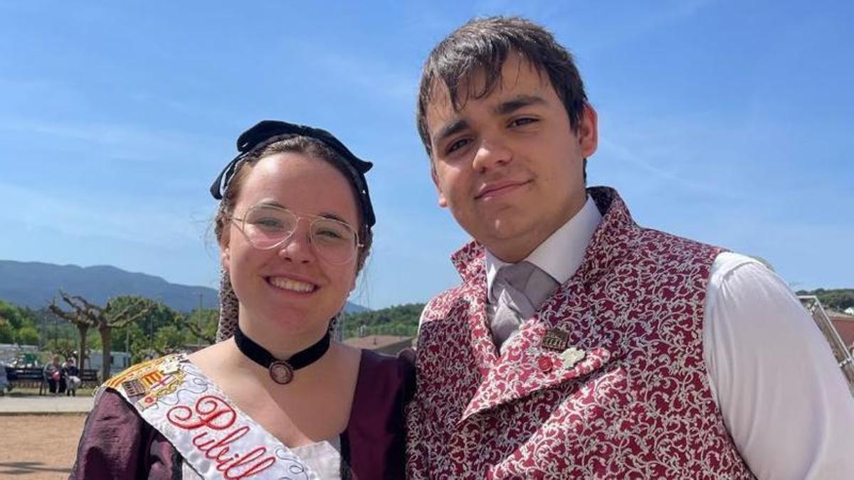 Laia Martínez Alberola i Sergi Fargas Bacardit, pubilla i hereu sortints