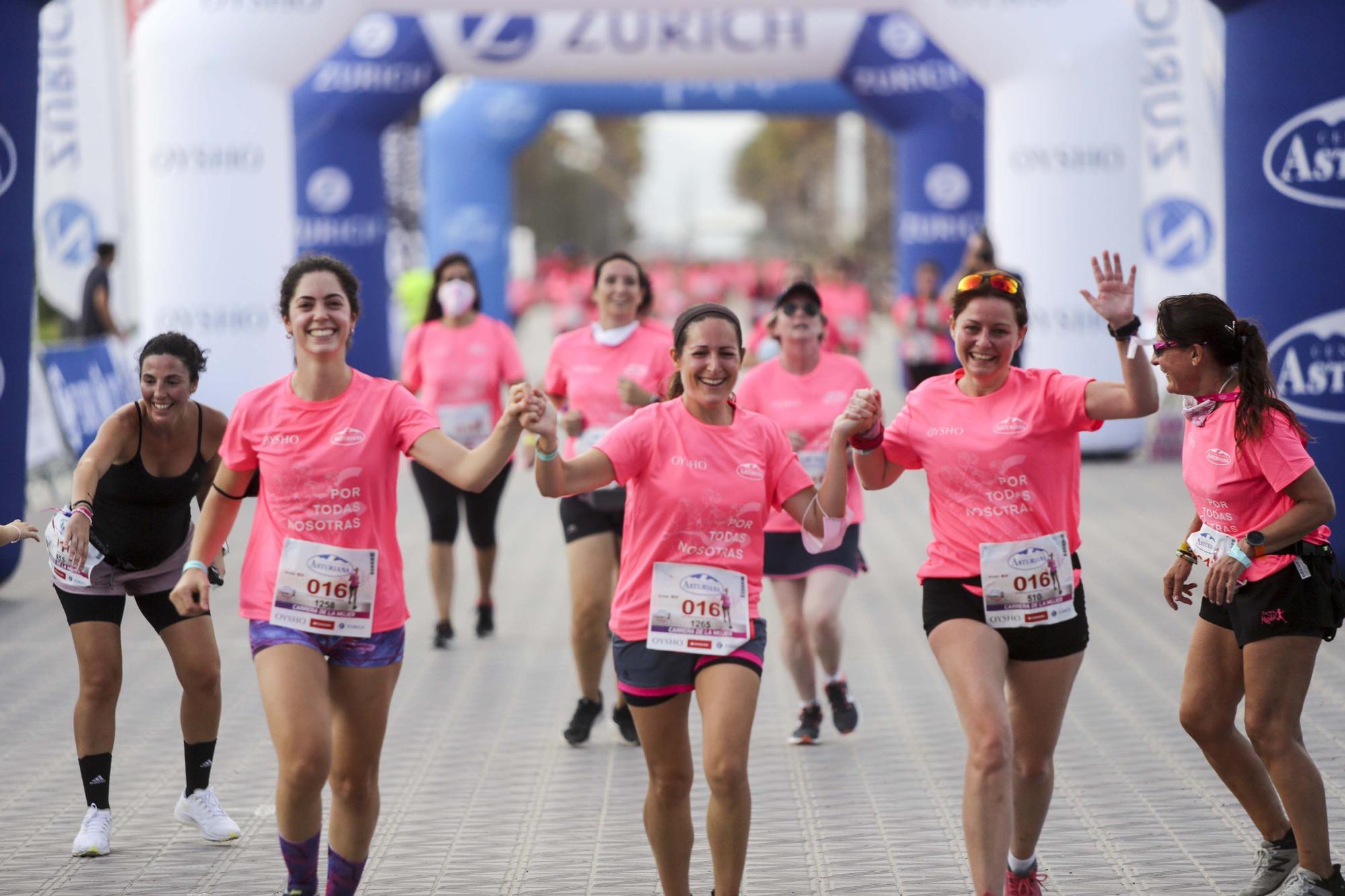 Las mejores imágenes de la carrera de la Mujer en València