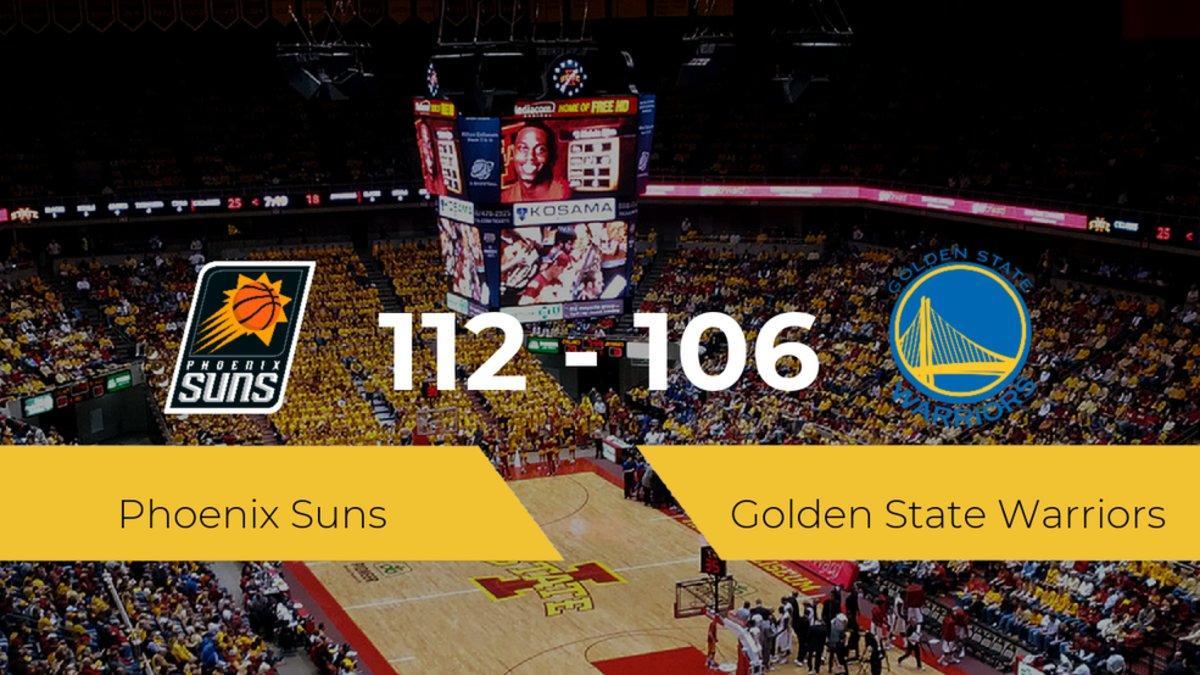 Victoria de Phoenix Suns ante Golden State Warriors por 112-106