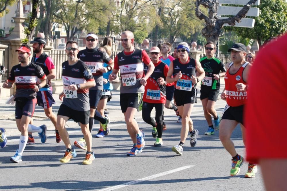 Media Maratón Murcia: Paso por Puente Reina Sofía