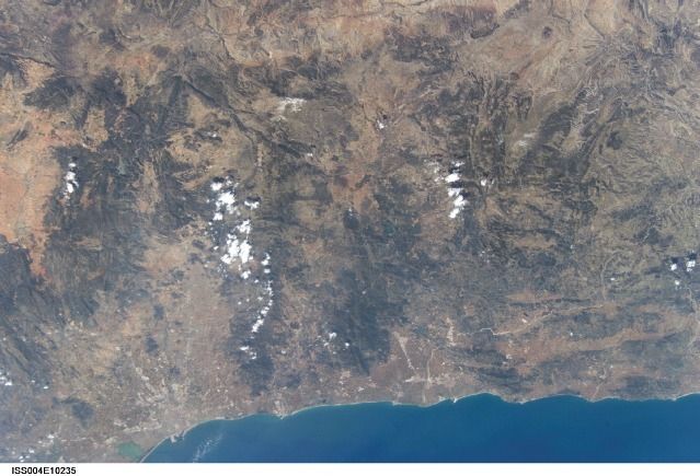 La Comunitat Valenciana, vista desde el espacio