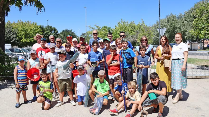 Estos son los ganadores del concurso infantil de pesca de Arroyo de la Luz