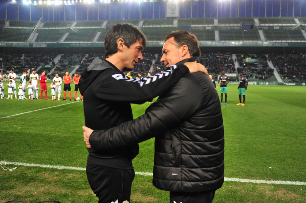 Las mejores fotografías del partido entre el Elche y el Racing de Santander