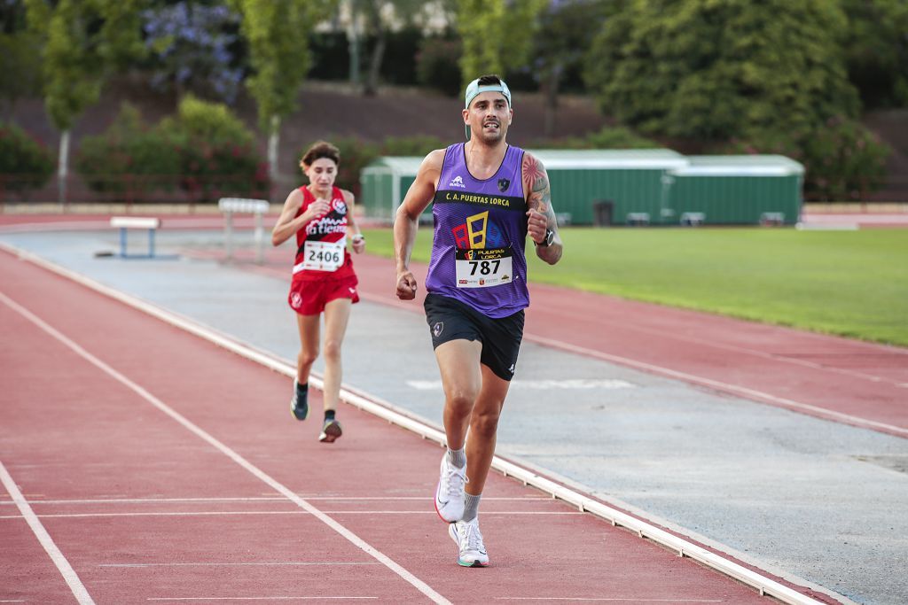 Campeonato regional de atletismo. Primera jornada