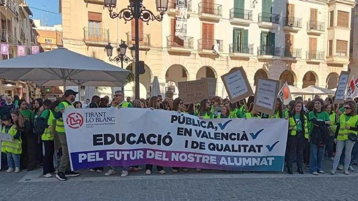 Concentración de docentes en la Safor