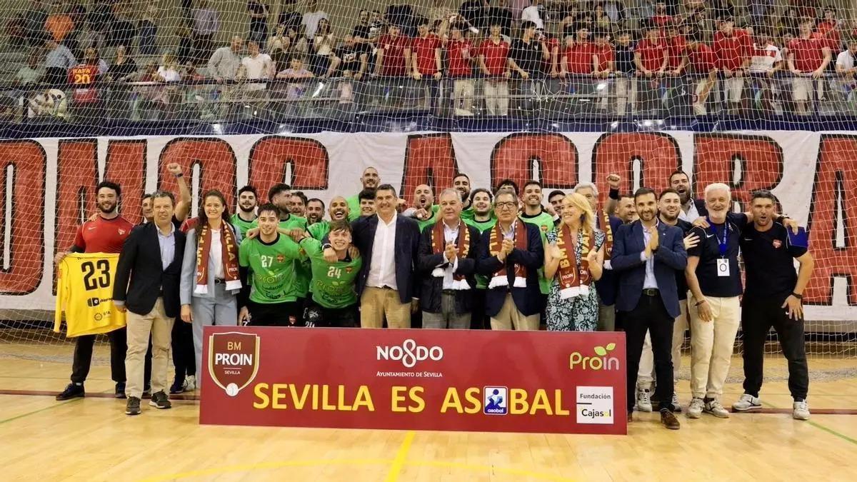 El Cajasol Sevilla Proin Triana sube a la Asobal.