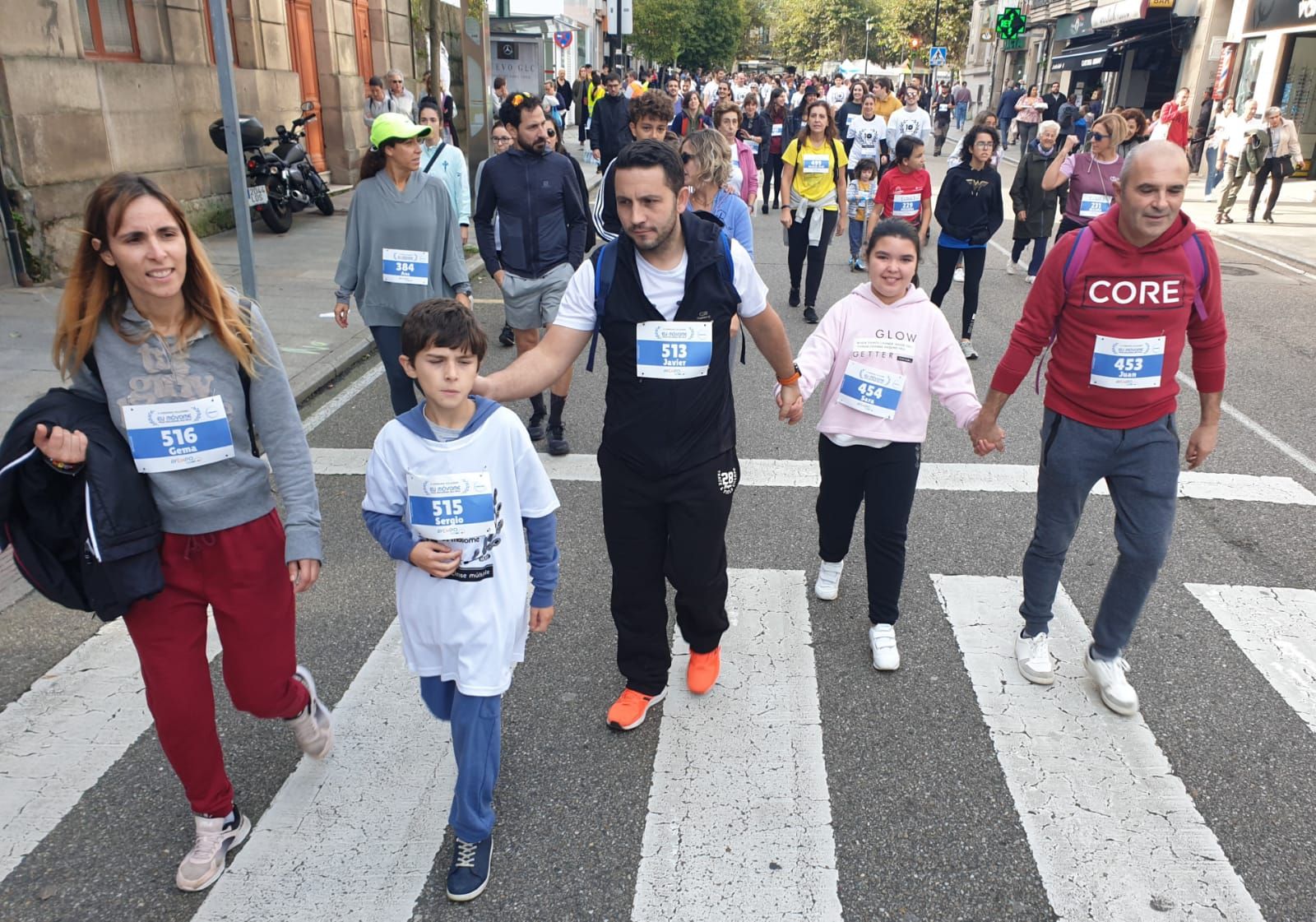 Un millar de personas a la carrera en Vigo por la Esclerosis Múltiple