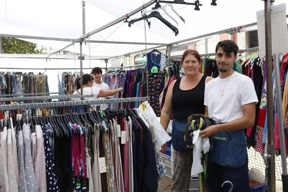 Reportaje del mercado de los lunes en Avilés
