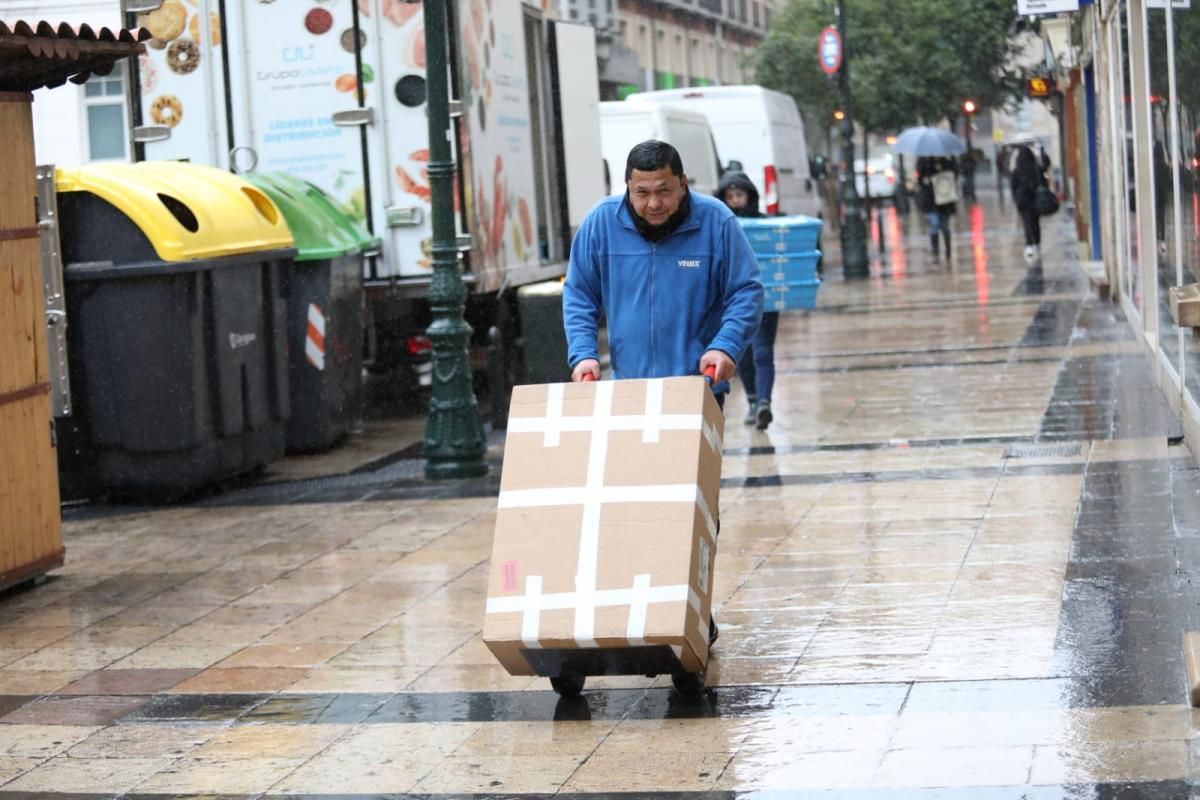 Zaragoza: primer día laboral de confinamiento