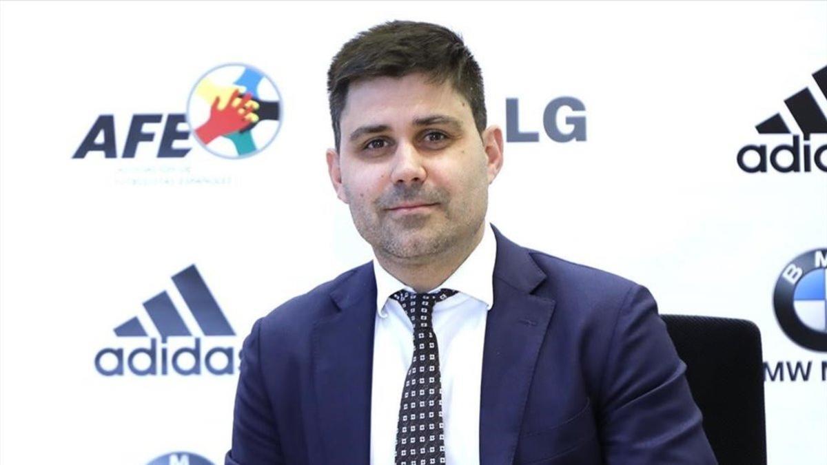 David Aganzo, presidente de la Asociación de Futbolistas Españoles