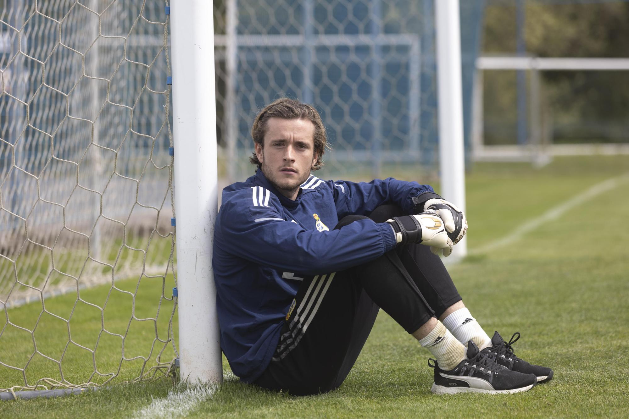 Joan Femenías, portero del Real Oviedo