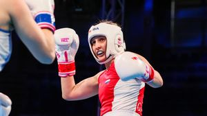 La rusa Elena Gapeshina está causando sensación