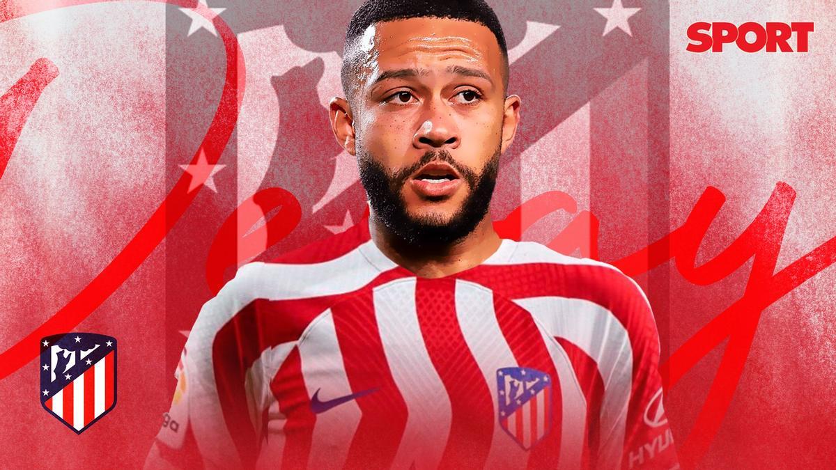 El Atlético hace oficial el fichaje de Depay