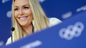 Lindsey Vonn desafia el malmès genoll als Jocs Olímpics