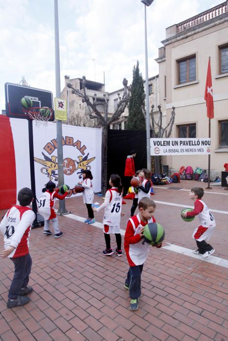 Bàsquet reivindicatiu a la Bisbal d''Empordà