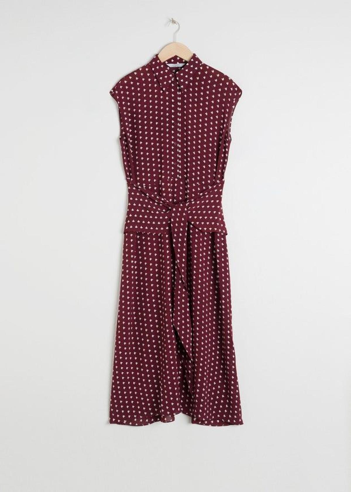 Vestido con estampado de lunares, de &Other Stories
