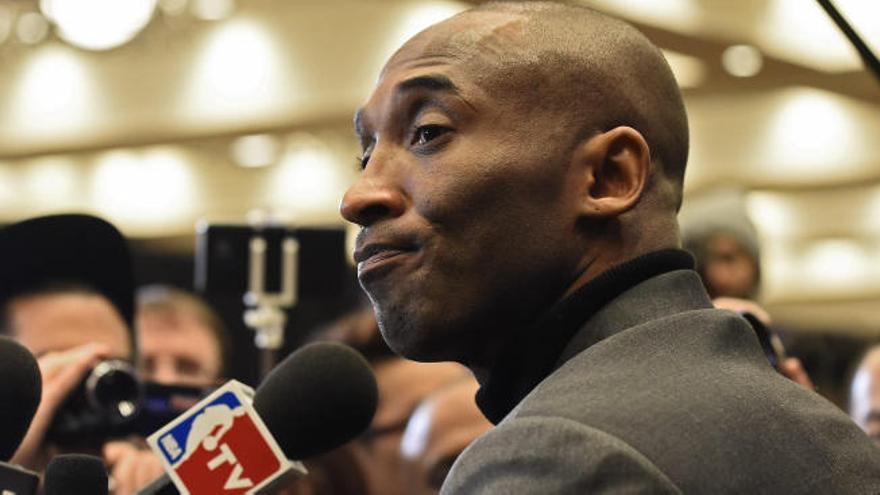 Kobe Bryant, durante una rueda de prensa.