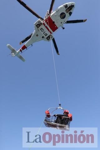 Simulacro de Salvamento Marítimo en Cartagena