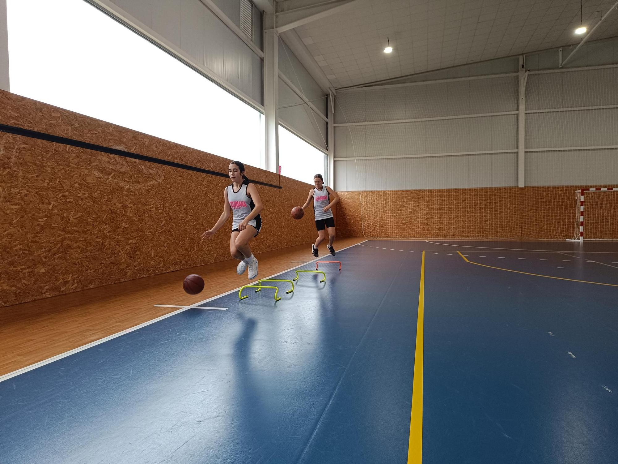 Asturiana Basket, así son sus entrenamientos