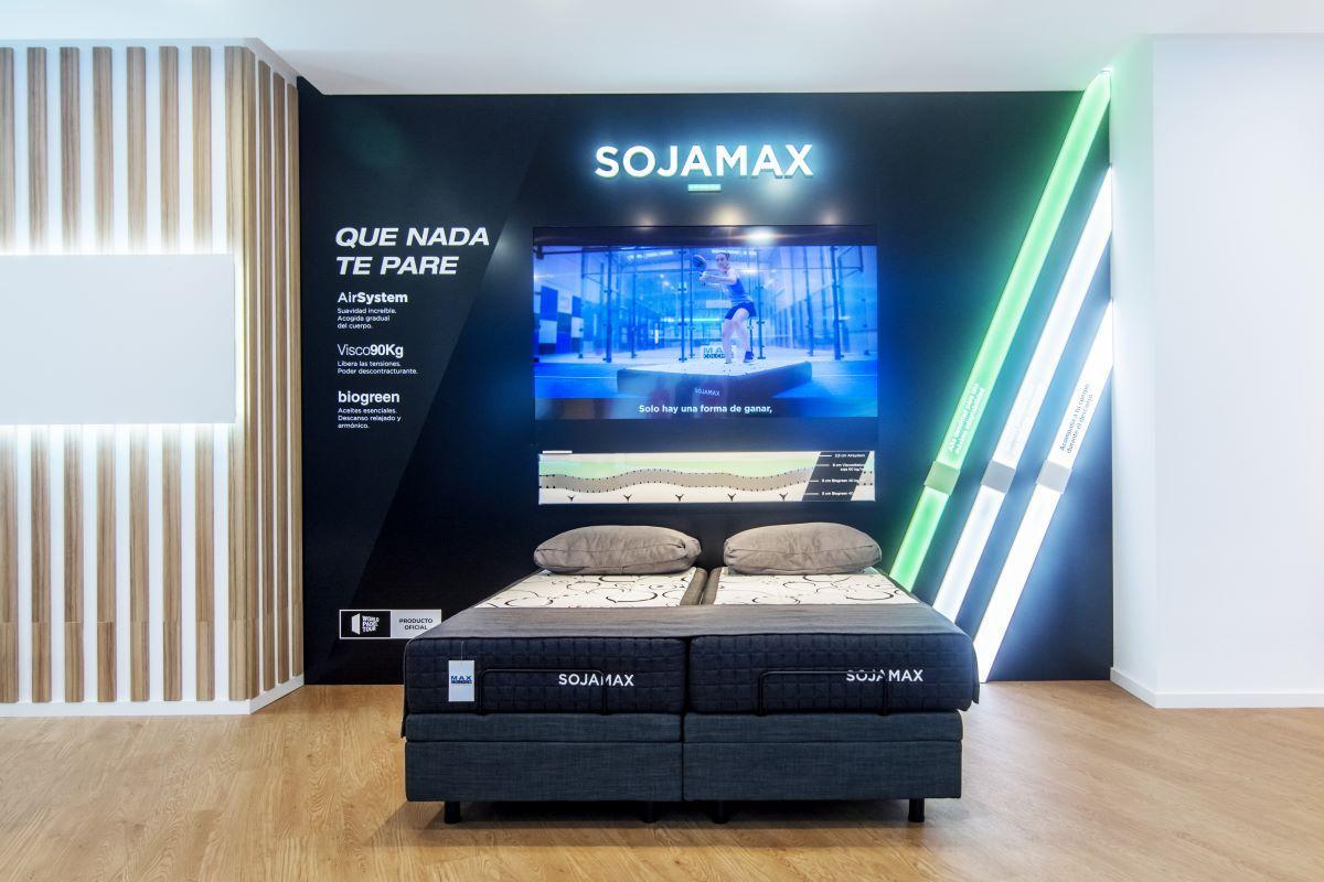 Colchón Sojamax, indicado para deportistas.