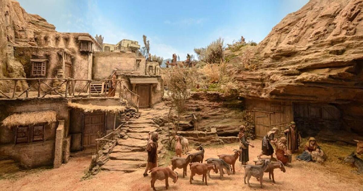 Mollina presume estos días de Navidad de su Museo Internacional de Belenes