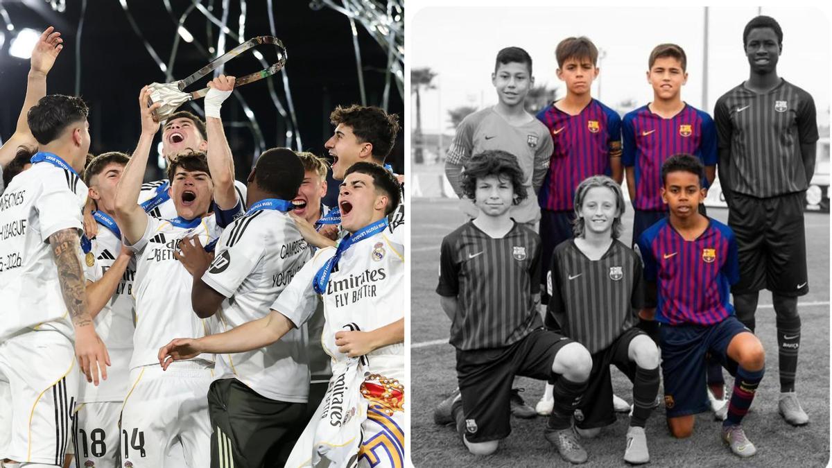 La cantera del Barça volverá a representar la selección española, en comparación a la del Real Madrid