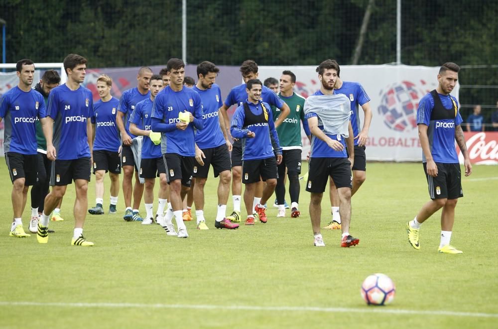 Entrenamiento del Real Oviedo