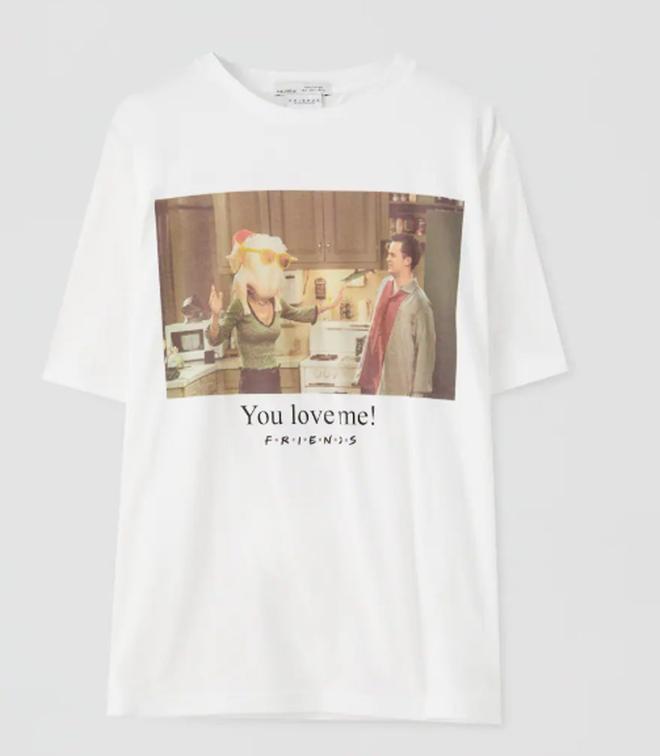 Camiseta 'Friends', de Pull&amp;Bear (12,99 euros)