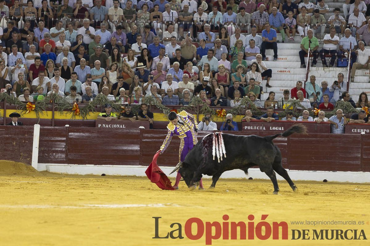 Tercer festejo de la Feria Taurina de Murcia (Talavante, Paco Ureña y Roca Rey), en imágenes