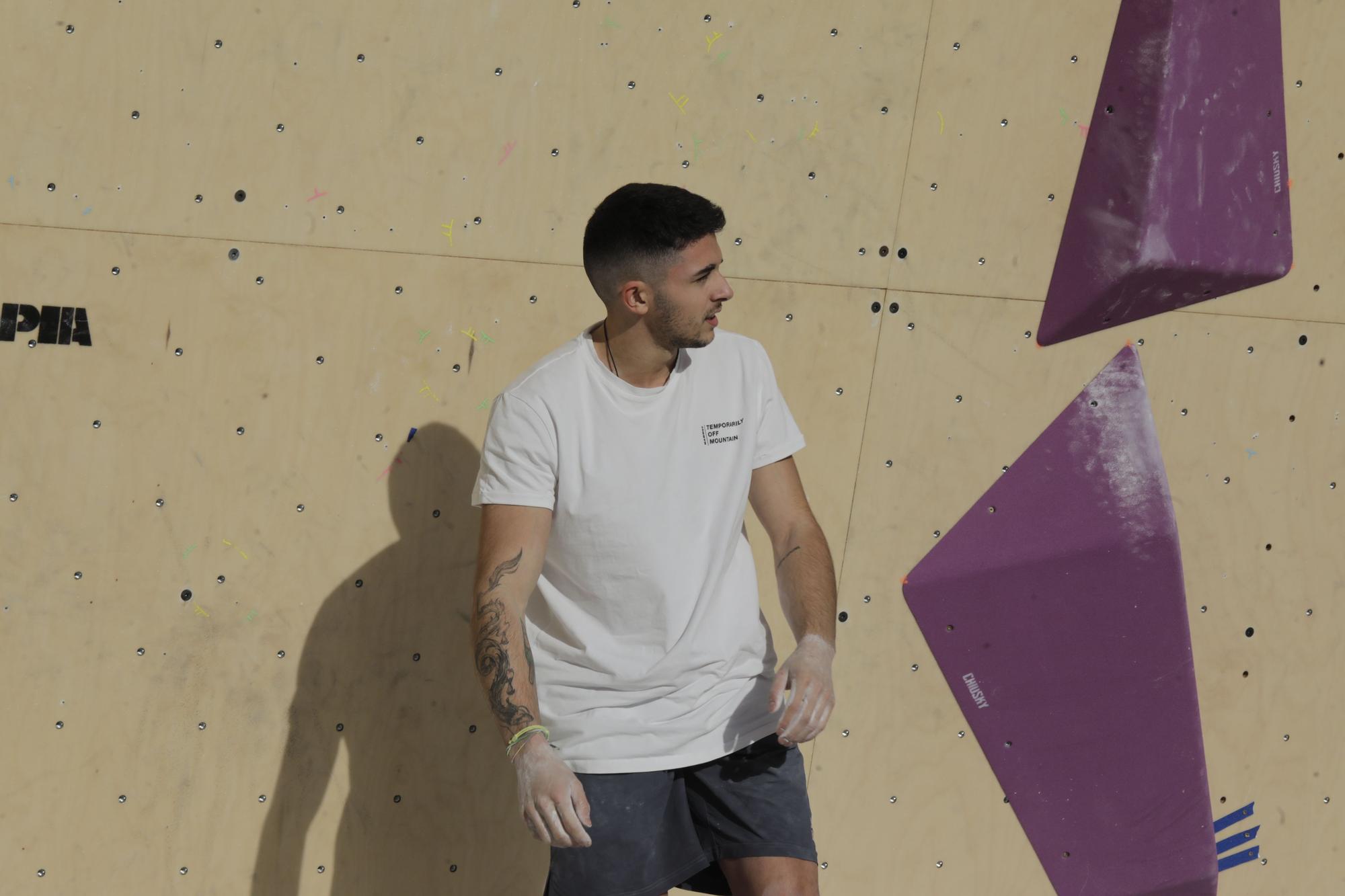 Así se vivió la primera prueba de la Copa de España de escalada en Oviedo