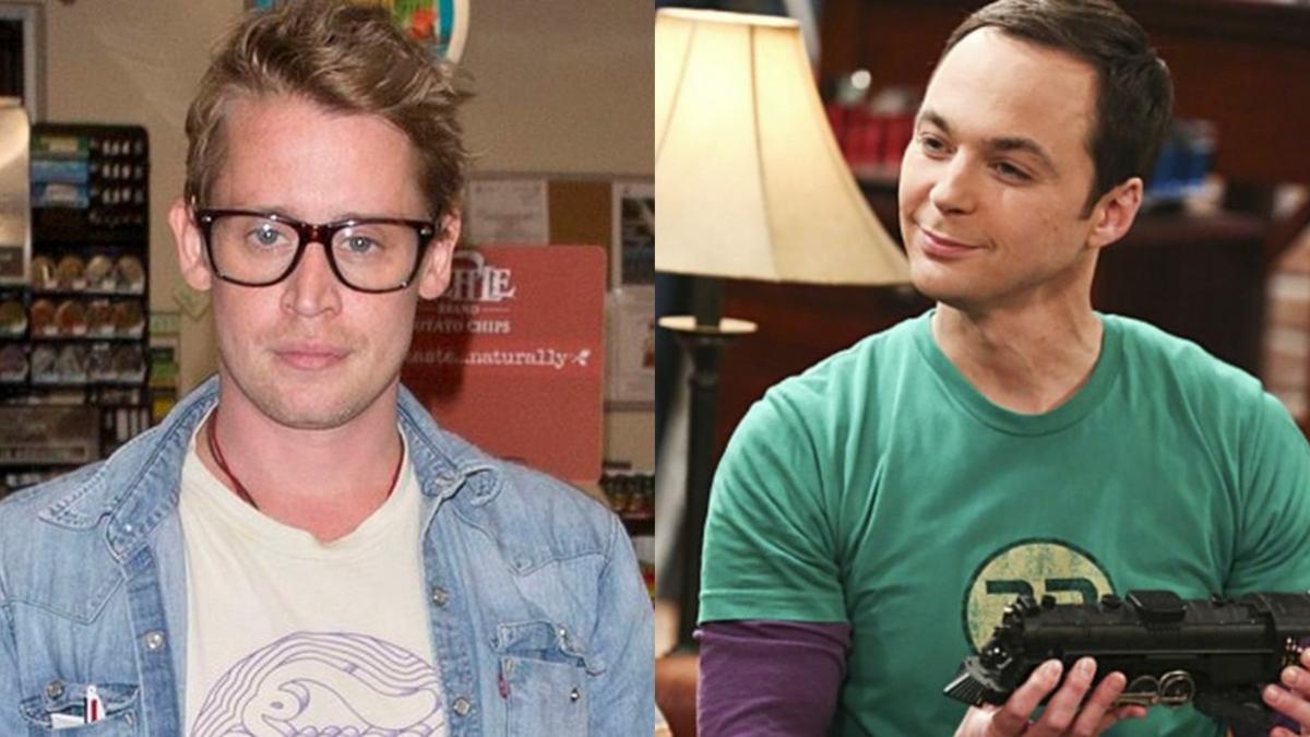 Macaulay Culkin y Jim Parsons (Sheldon)