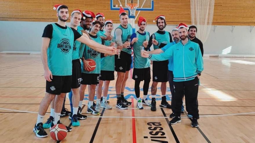 El Bàsquet Sant Antoni brinda por un 2022 de (LEB) Oro