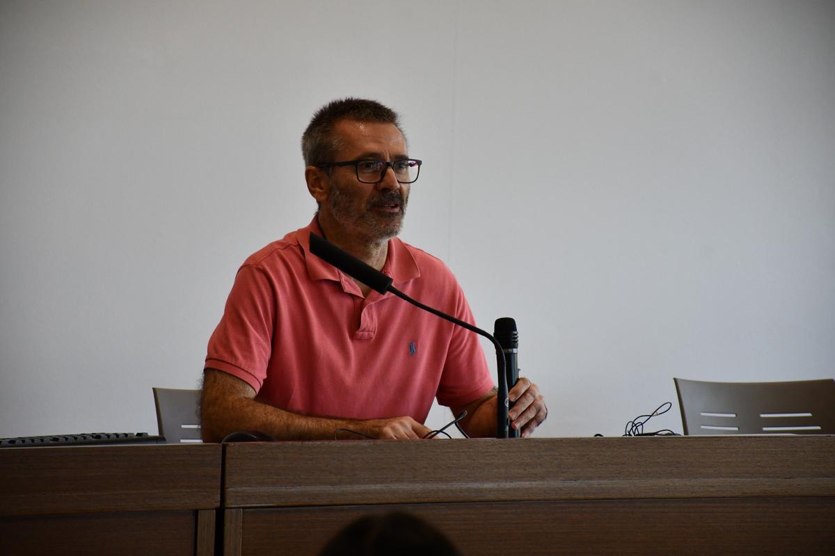 El investigador David Cuesta