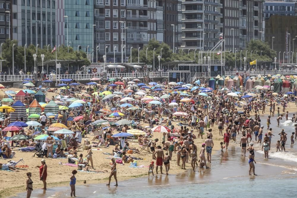 Ola de calor en Asturias