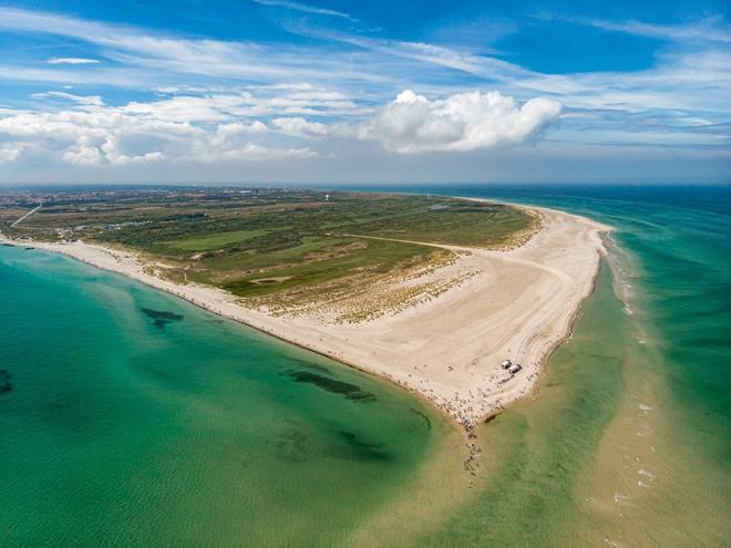 Skagen, playas Dinamarca