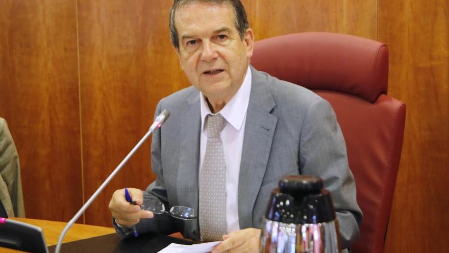 El alcalde, Abel Caballero, durante un pleno municipal.