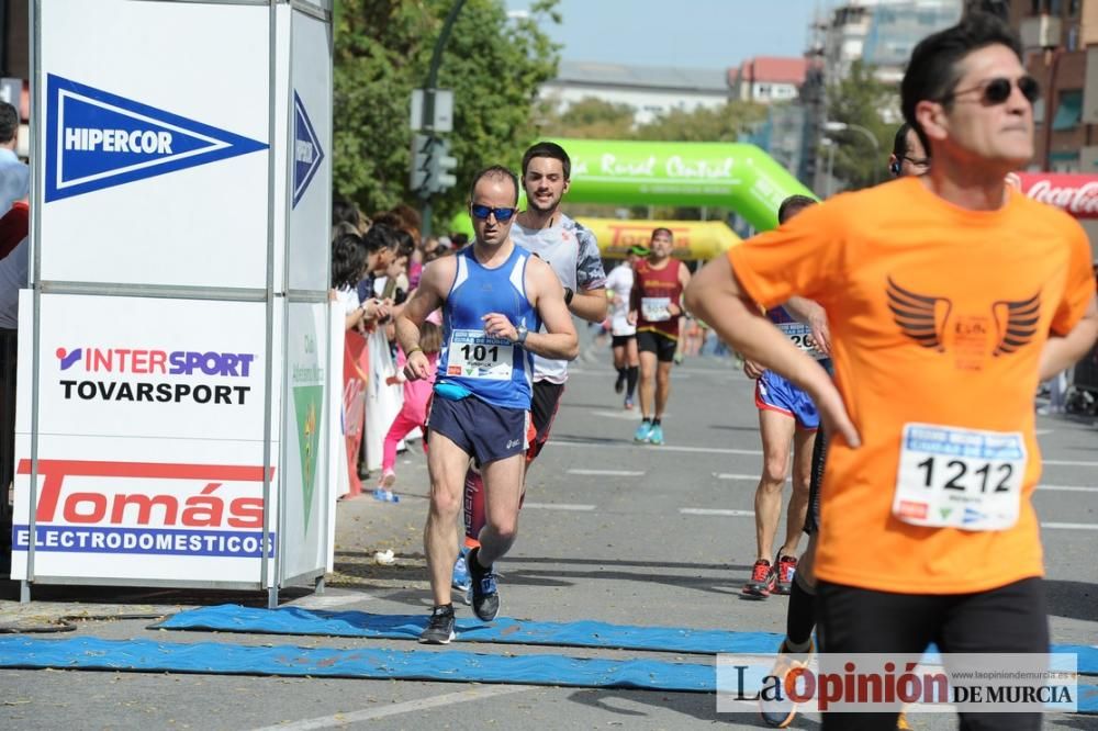 Media Maratón de Murcia: llegada (2ª parte)