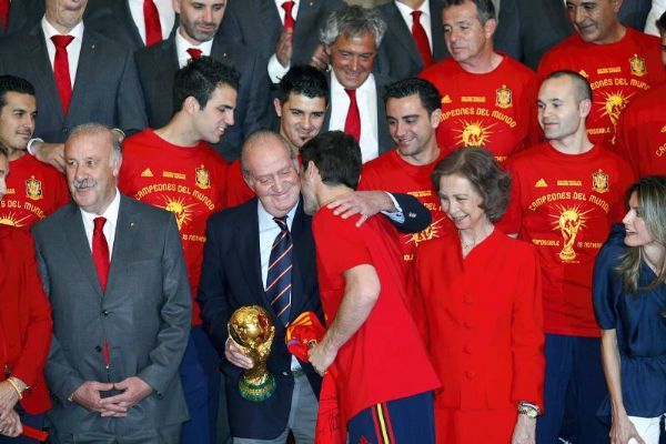 Celebraciones de 'La Roja' en Madrid