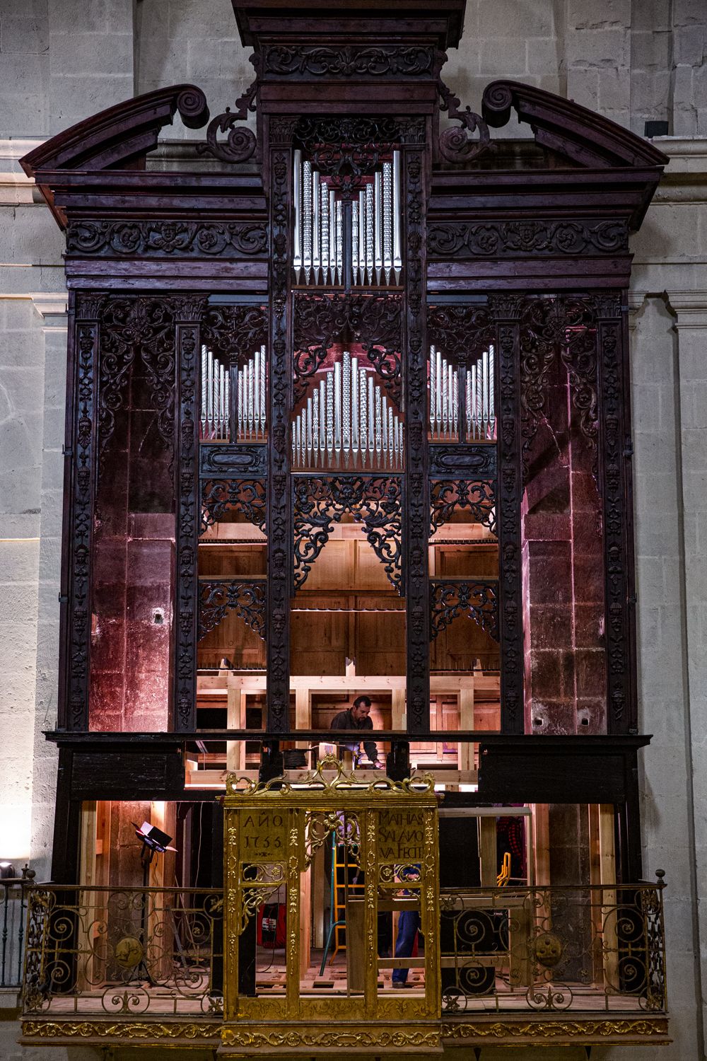 La Concatedral de San Nicolás ya tiene órgano