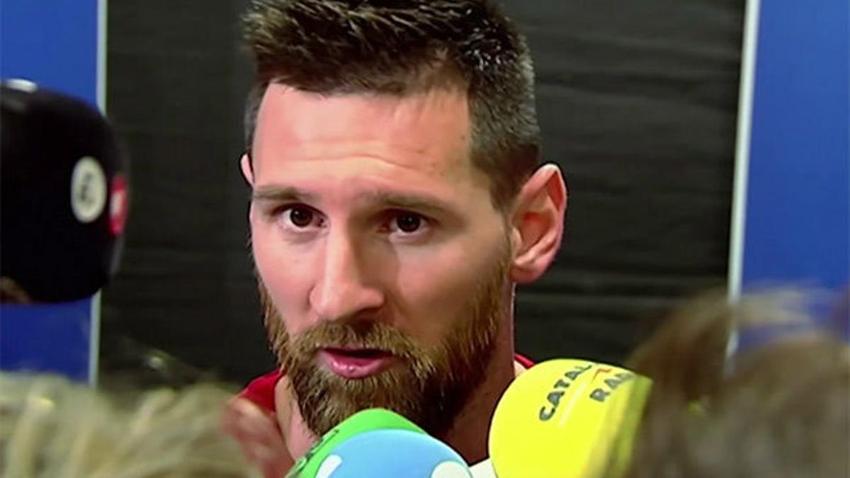 Messi: Obviamente no tengo ningún problema con Griezmann