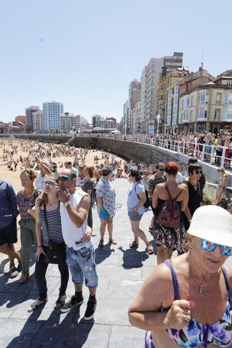 La danza prima y el Restallón en Gijón