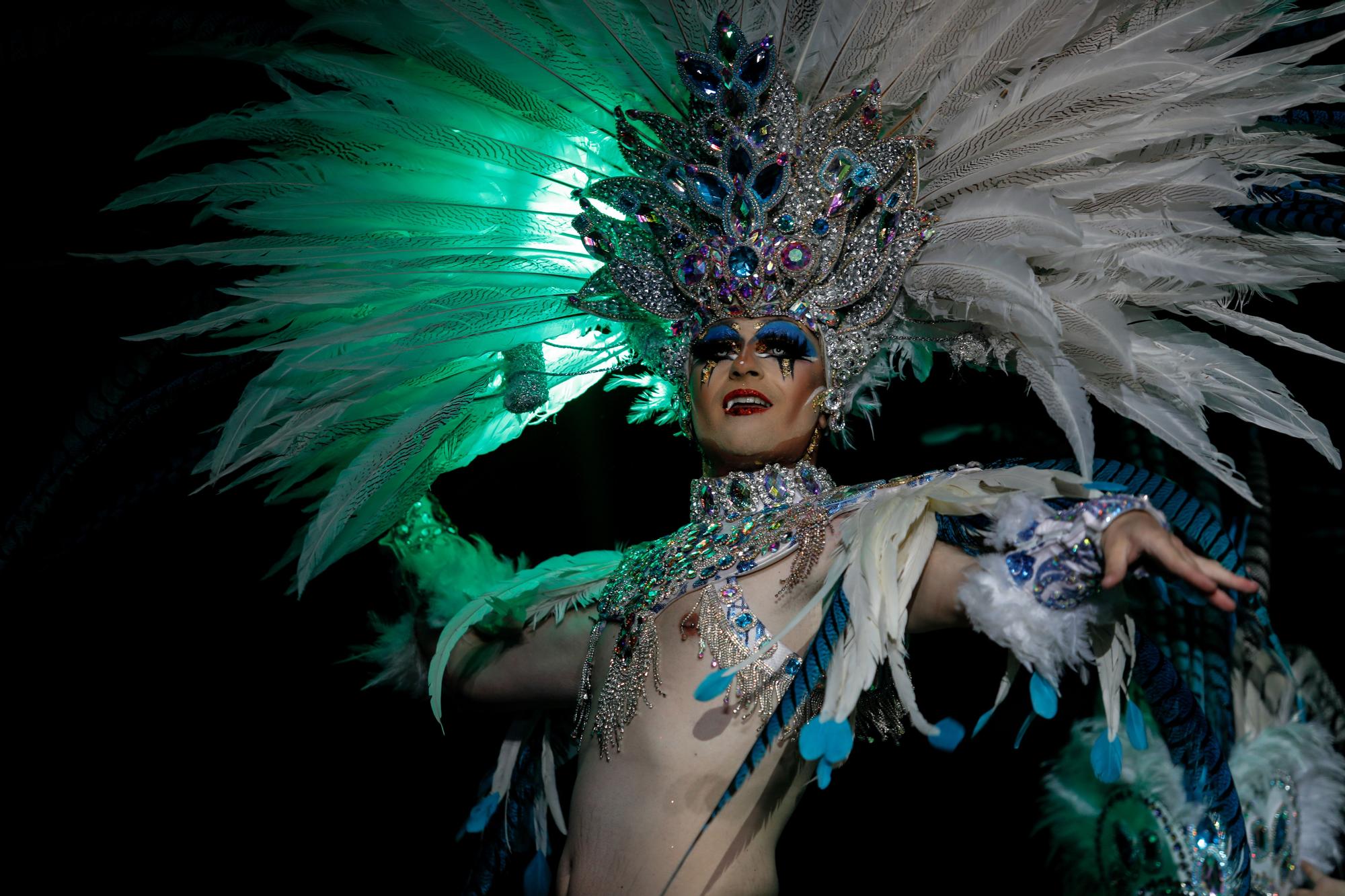 Así fue la gala para elegir a la Reina Drag del Carnaval de Cartagena